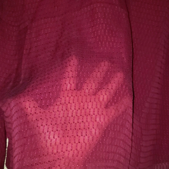 Emile-D Top Basket weave top dark plum - Picture 3 of 11